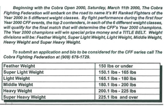 Weight Classes